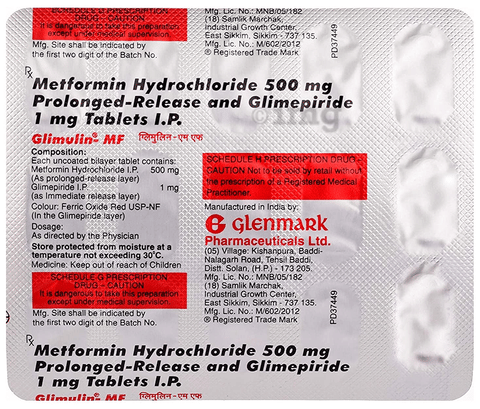 GliMULIN-MF Tablet PR image
