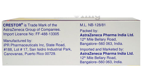 Crestor 5mg Tablet image