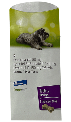Drontal Plus Tasty Deworming Pet Tablet image