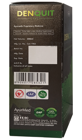 Trio Denquit Syrup: Buy bottle of 200.0 ml Syrup at best price in