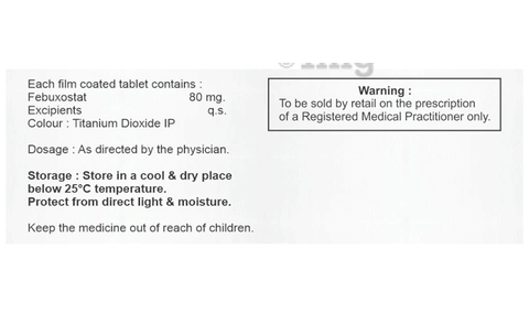Fiboxo 80 Tablet image