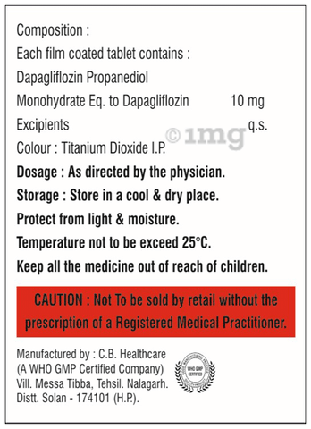 Dapnartes Tablet 10mg image Dapnartes Tablet 10mg image