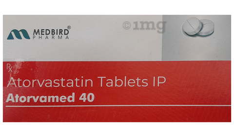 Atorvamed 40 Tablet image Atorvamed 40 Tablet image