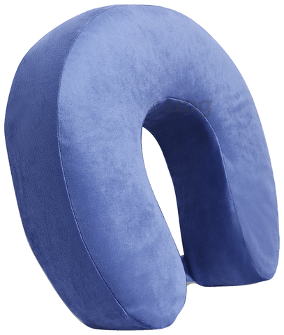 Viaggi U Shape Memory Foam Neck Pillow Royal Blue