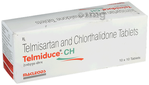 Telmiduce CH 40mg/12.5mg Tablet image Telmiduce CH 40mg/12.5mg Tablet image