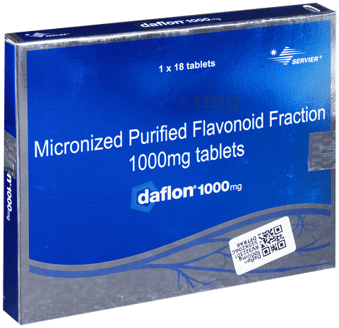 Daflon 1000mg Tablet image Daflon 1000mg Tablet image