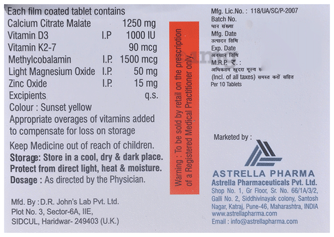 Dotshine-K 2 Tablet image