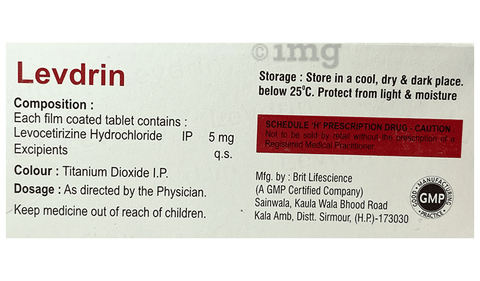 Levdrin Tablet image Levdrin Tablet image