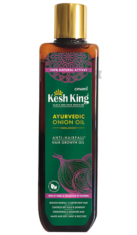 Special Ayurvedic Onion Oil  Onion Shampoo Combo  Kesh King