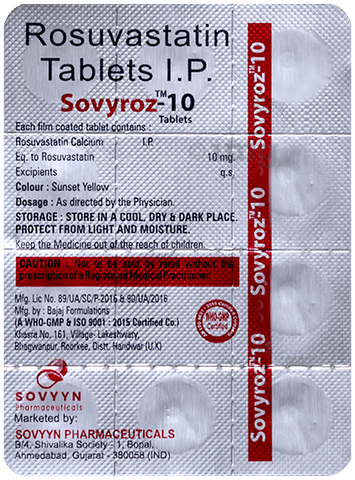 Sovyroz 10 Tablet image Sovyroz 10 Tablet image