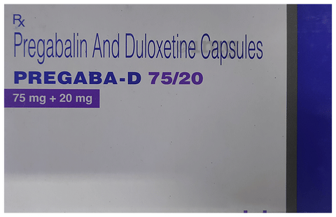Pregaba-D 75/20 Capsule DR image