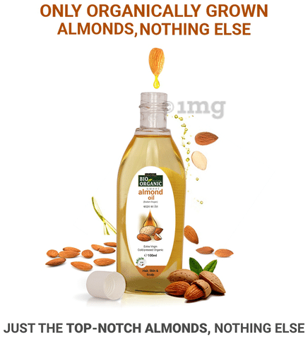Buy Pure Cold Pressed Sweet Almond Oil Rich In Vitamin E For Healthy Skin Hair And BodyOil For Hair Growth And Glowing Skin 100 Ml Online at Best  Prices in India  JioMart