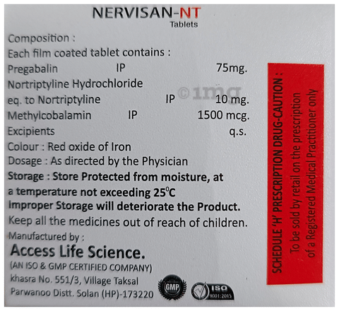 Nervisan-NT Tablet image