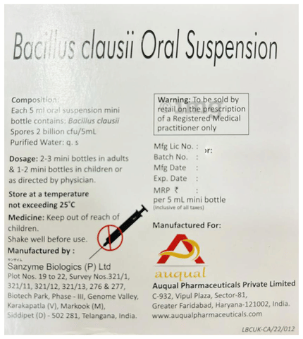 Bacspore Oral Suspension image Bacspore Oral Suspension image