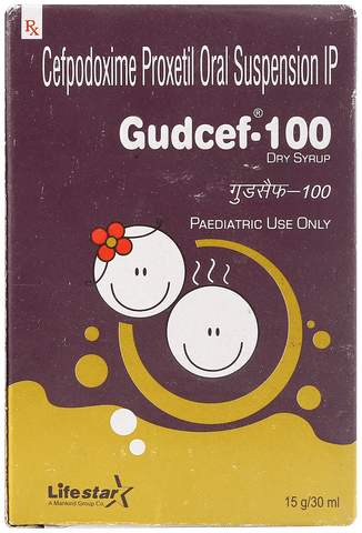 Gudcef 100mg/5ml Syrup image Gudcef 100mg/5ml Syrup image