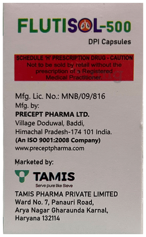 Flutisol 500 DPI Capsule