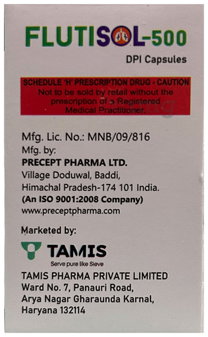 Flutisol 500 DPI Capsule image