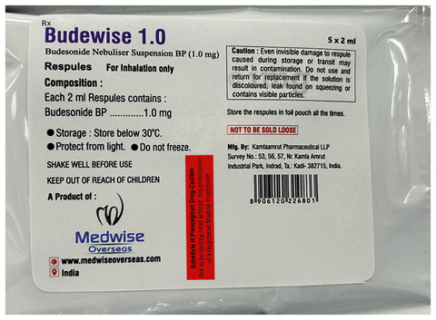 Budewise 1.0 Respule (2ml Each) image Budewise 1.0 Respule (2ml Each) image