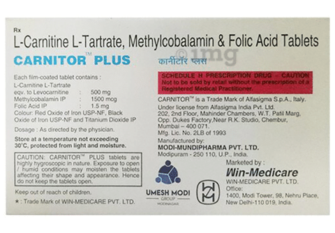 Carnitor Plus Tablet Carnitor Plus Tablet