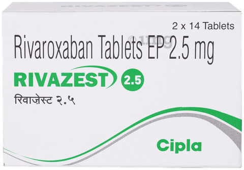 Rivazest 2.5mg Tablet image Rivazest 2.5mg Tablet image