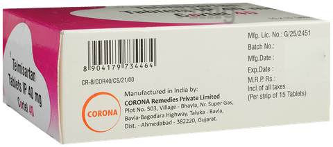 Cortel 40 Tablet image