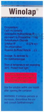 Winolap Eye Drop image Winolap Eye Drop image