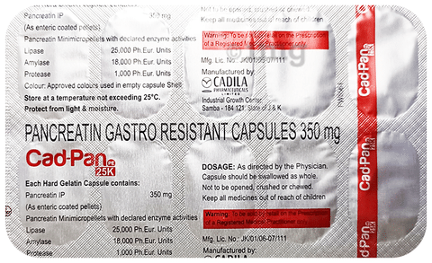 Cadpan PE 25K Capsule
