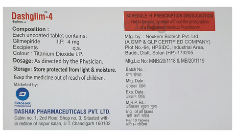 Dashglim 4 Tablet image