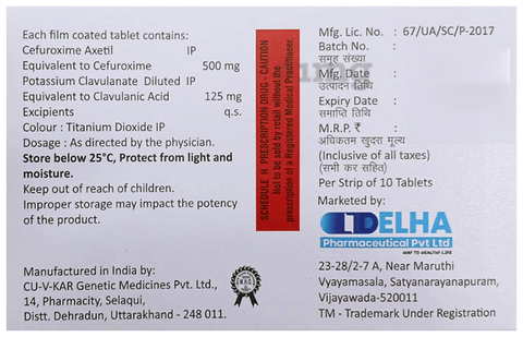 Delaxe-CV Tablet image