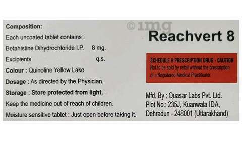 Reachvert 8 Tablet image Reachvert 8 Tablet image