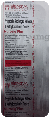 Nurosig Plus Tablet PR image Nurosig Plus Tablet PR image