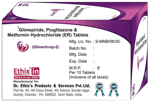 Glimerit-MP 2 Tablet ER image