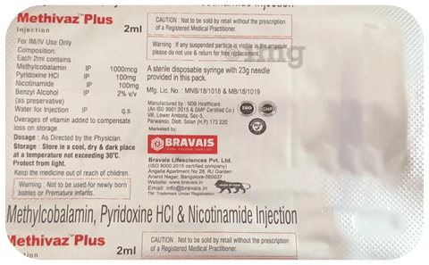 Methivaz Plus Injection image