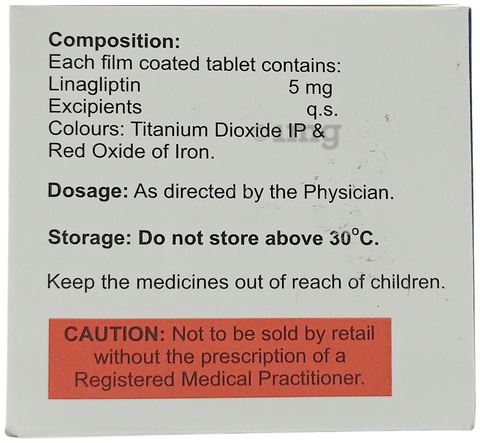Linatin 5mg Tablet image