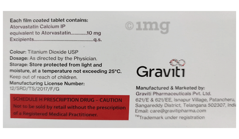 Atorviti 10 Tablet image Atorviti 10 Tablet image