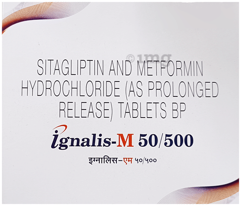 Ignalis-M 50/500 Tablet PR image Ignalis-M 50/500 Tablet PR image