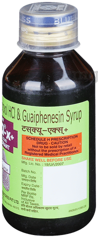 Tusq-X Plus SF Syrup