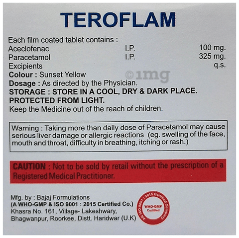 Teroflam Tablet image
