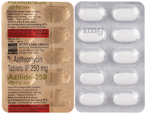 Azilide 250 Tablet image