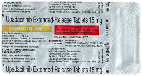 Ubicid 15 Tablet ER image