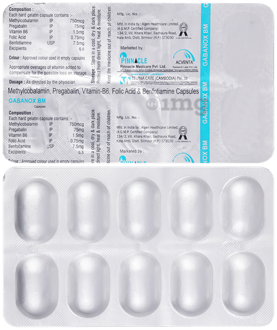 Gabanox BM Soft Gelatin Capsule