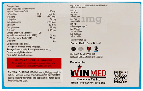 Carnione M Tablet image