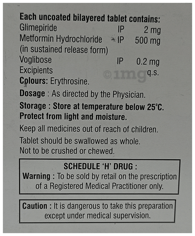Glycihal 2GV Tablet SR image Glycihal 2GV Tablet SR image