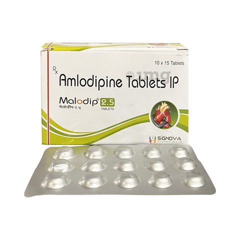 Malodip 2.5mg Tablet image Malodip 2.5mg Tablet image