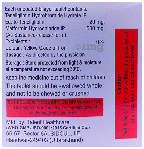 Tenlibetic-M Tablet SR image