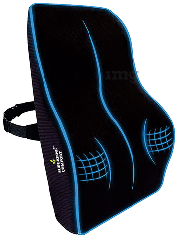 Superfine Comfort Orthopedic Lumbar Back Rest Chair Memory Foam