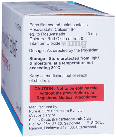 Rosycap 10 Tablet image