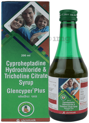 Glencyper Plus Syrup Pineapple image