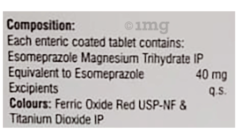 Esomifyl 40mg Tablet image