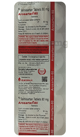 Arosarten 80 Tablet image
